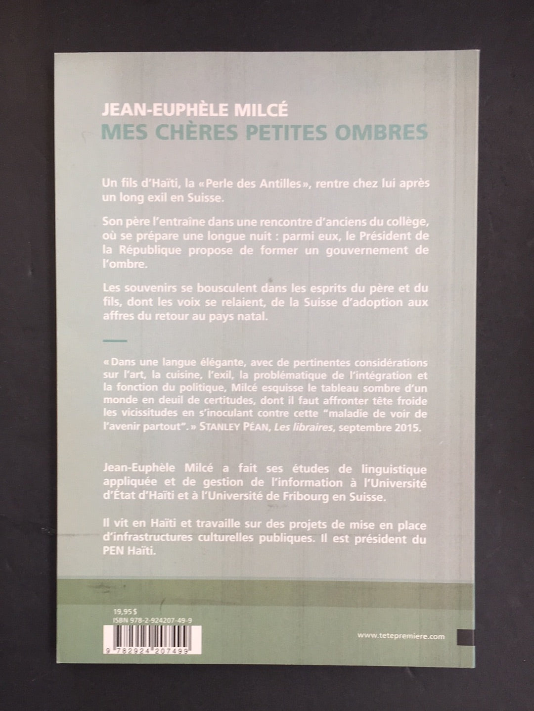 MES CHÈRES PETITES OMBRES