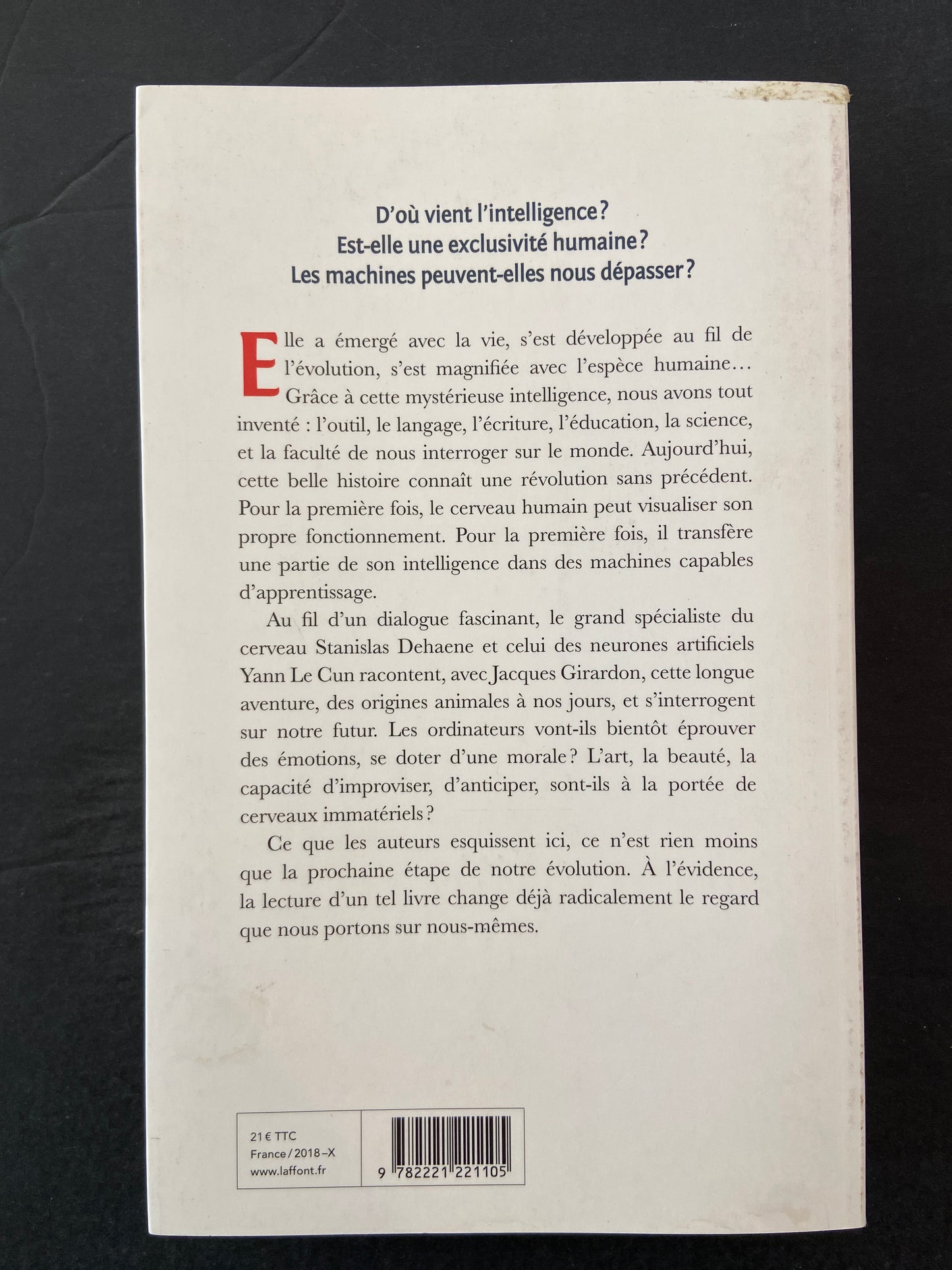 LA PLUS BELLE HISTOIRE DE L'INTELLIGENCE - DES ORIGINES AUX NEURONES ARTIFICIELS