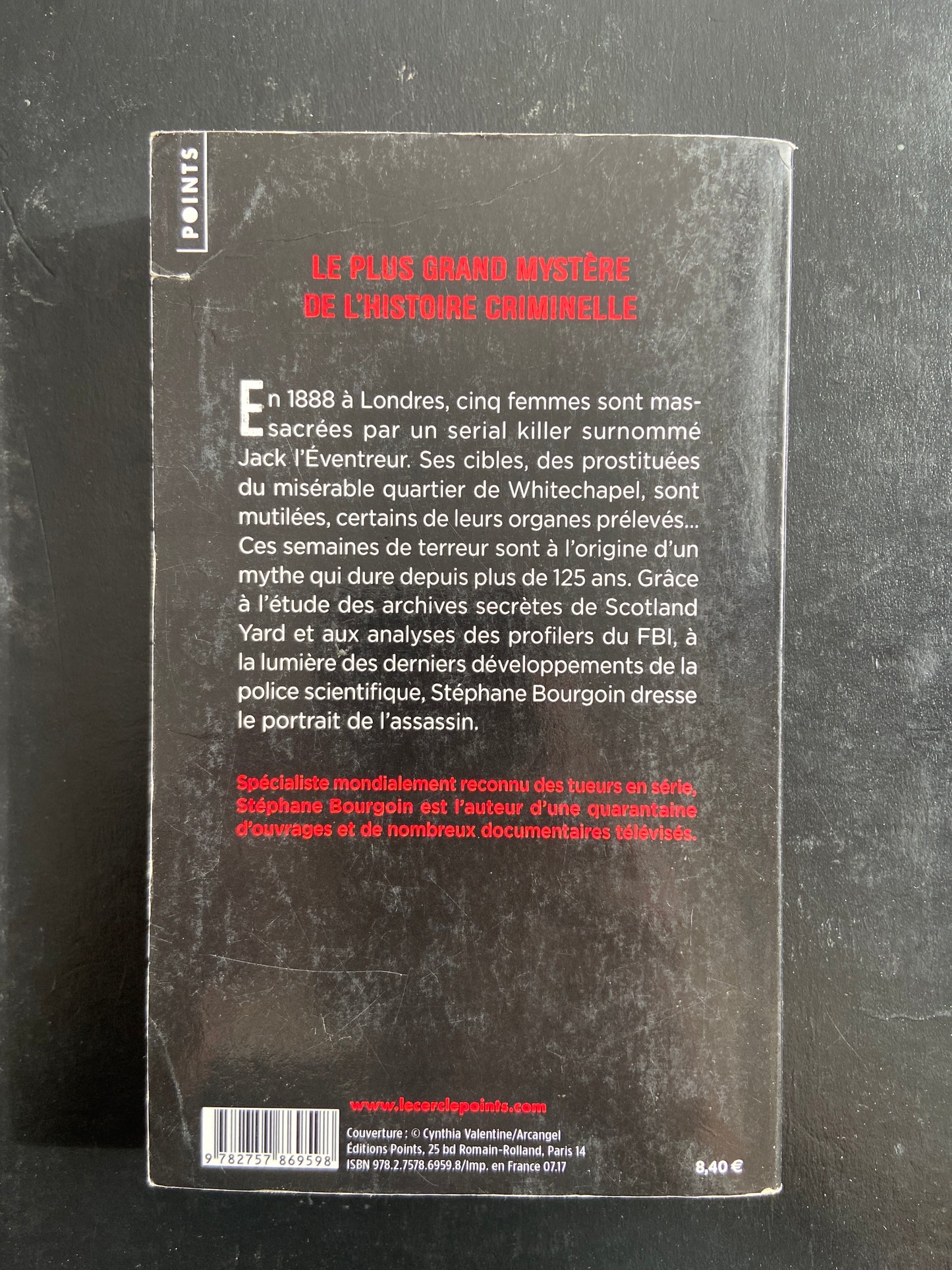 LE LIVRE ROUGE DE JACK L'ÉVENTREUR