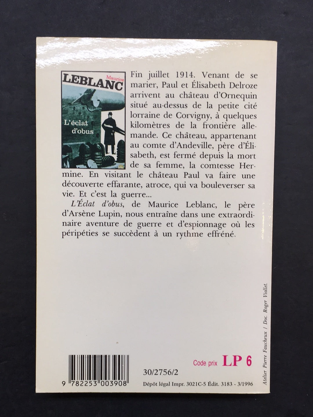 ARSÈNE LUPIN - L'ÉCLAT D'OBUS