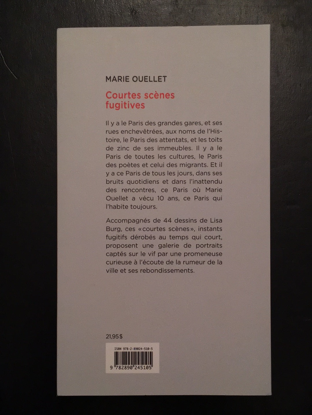 COURTES SCÈNES FUGITIVES