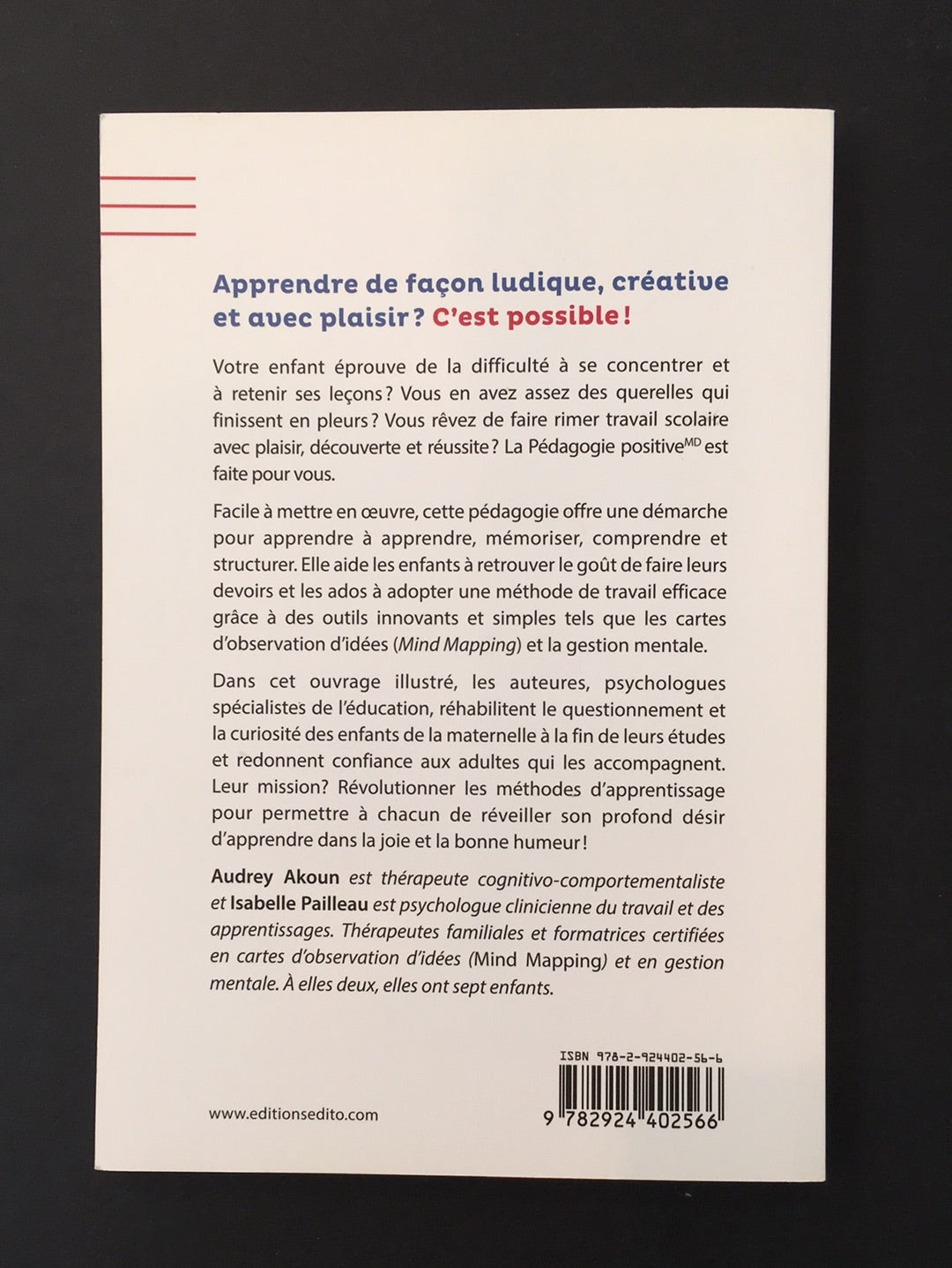 APPRENDRE AUTREMENT AVEC LA PÉDAGOGIE POSITIVE