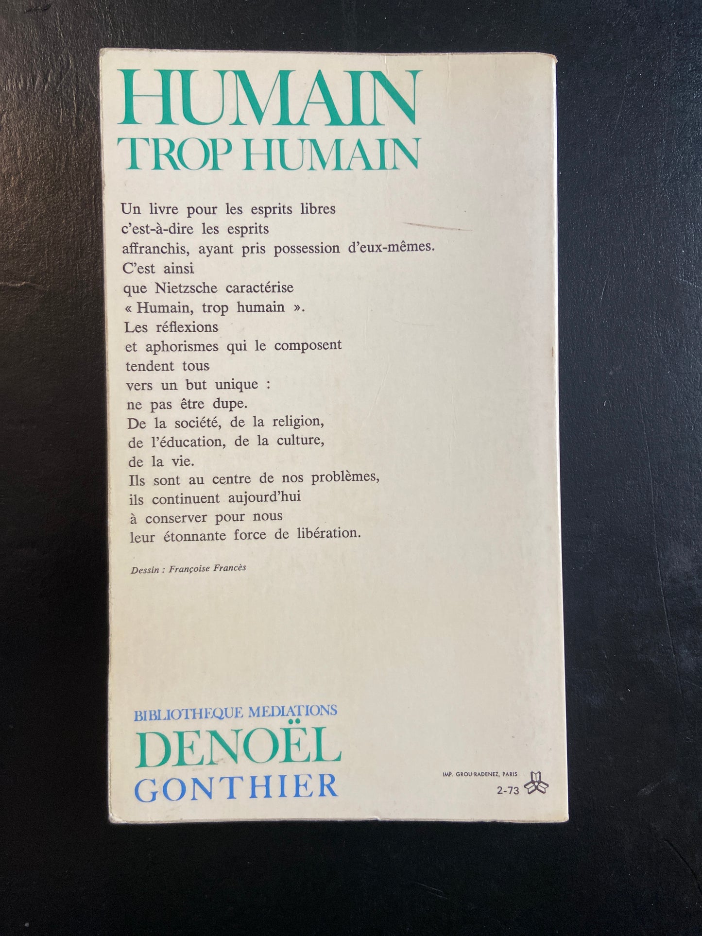 HUMAIN TROP HUMAIN - T.01