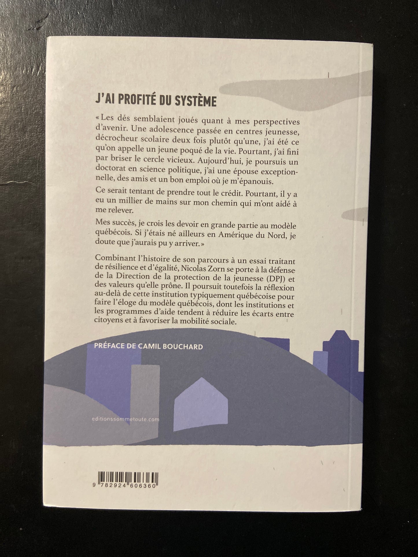 J'AI PROFITÉ DU SYSTÈME