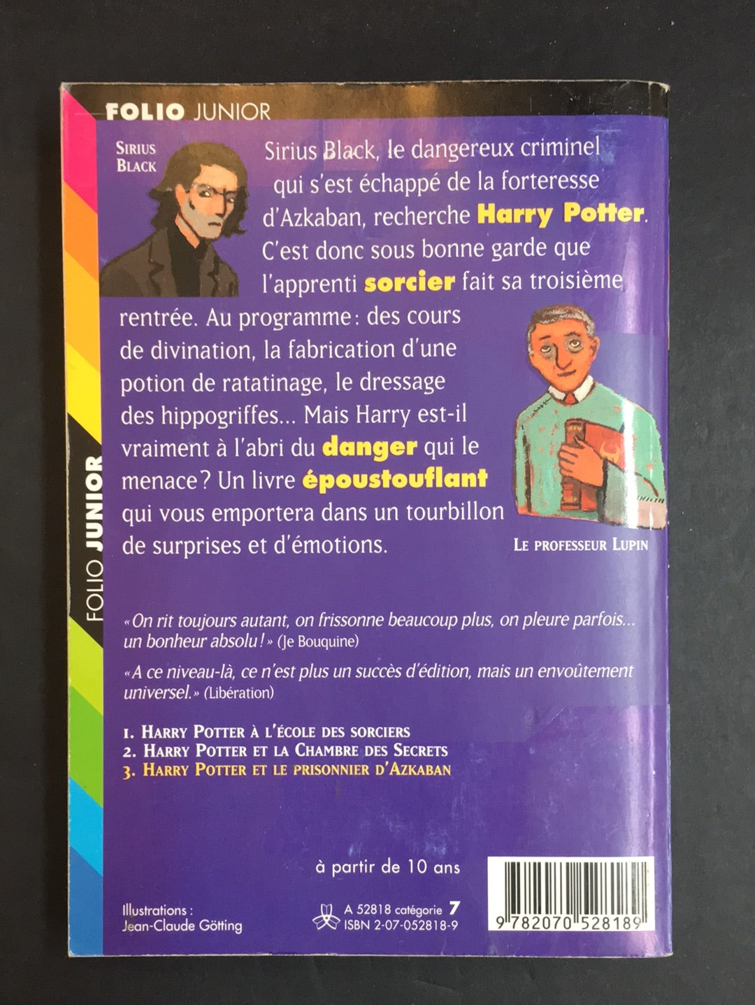 HARRY POTTER - TOME 03 - ET LE PRISONNIER D'AZKABAN