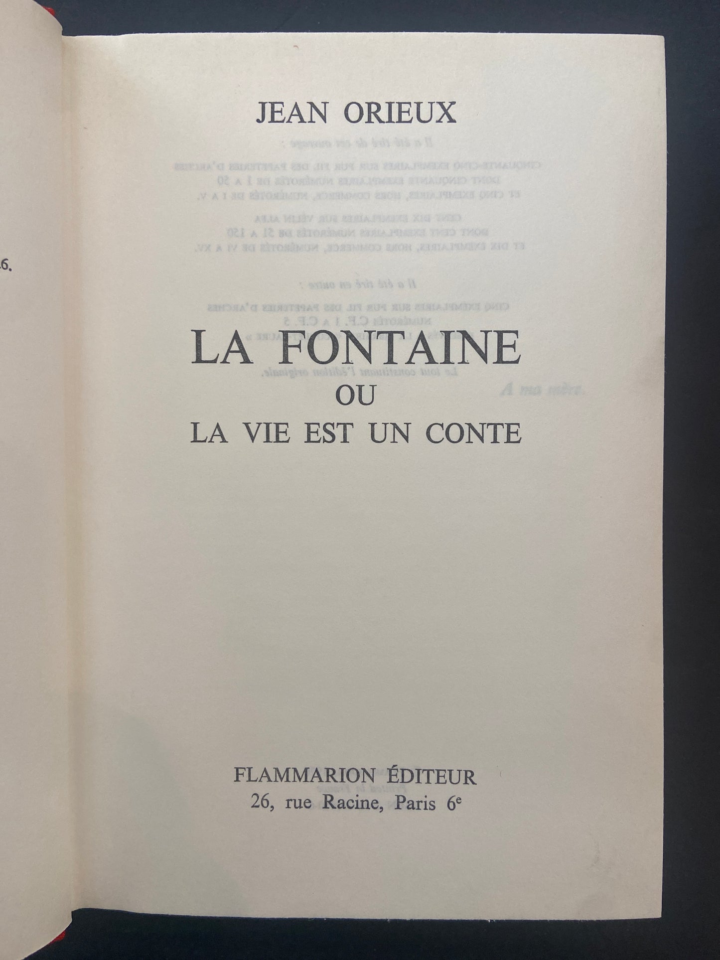 LA FONTAINE