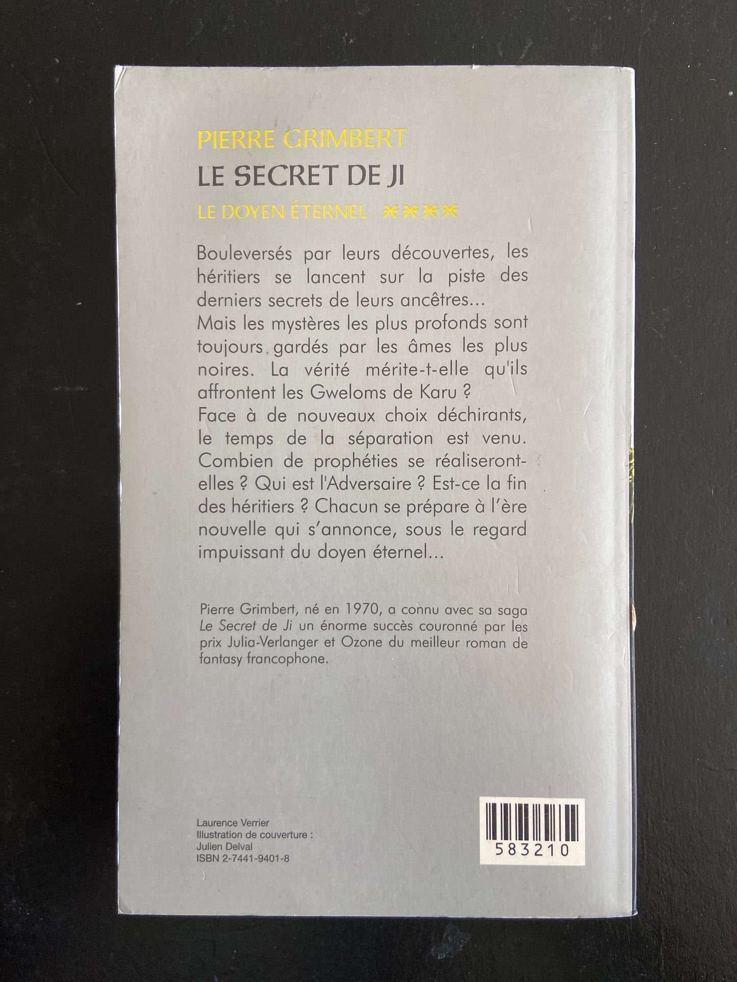 LE SECRET DE JI - TOME 04 - LE DOYEN ÉTERNEL