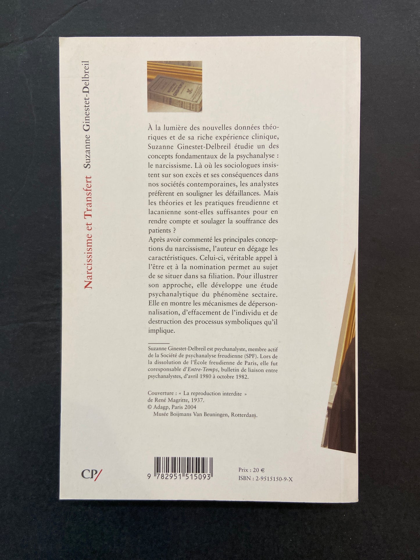 NARCISSISME ET TRANSFERT