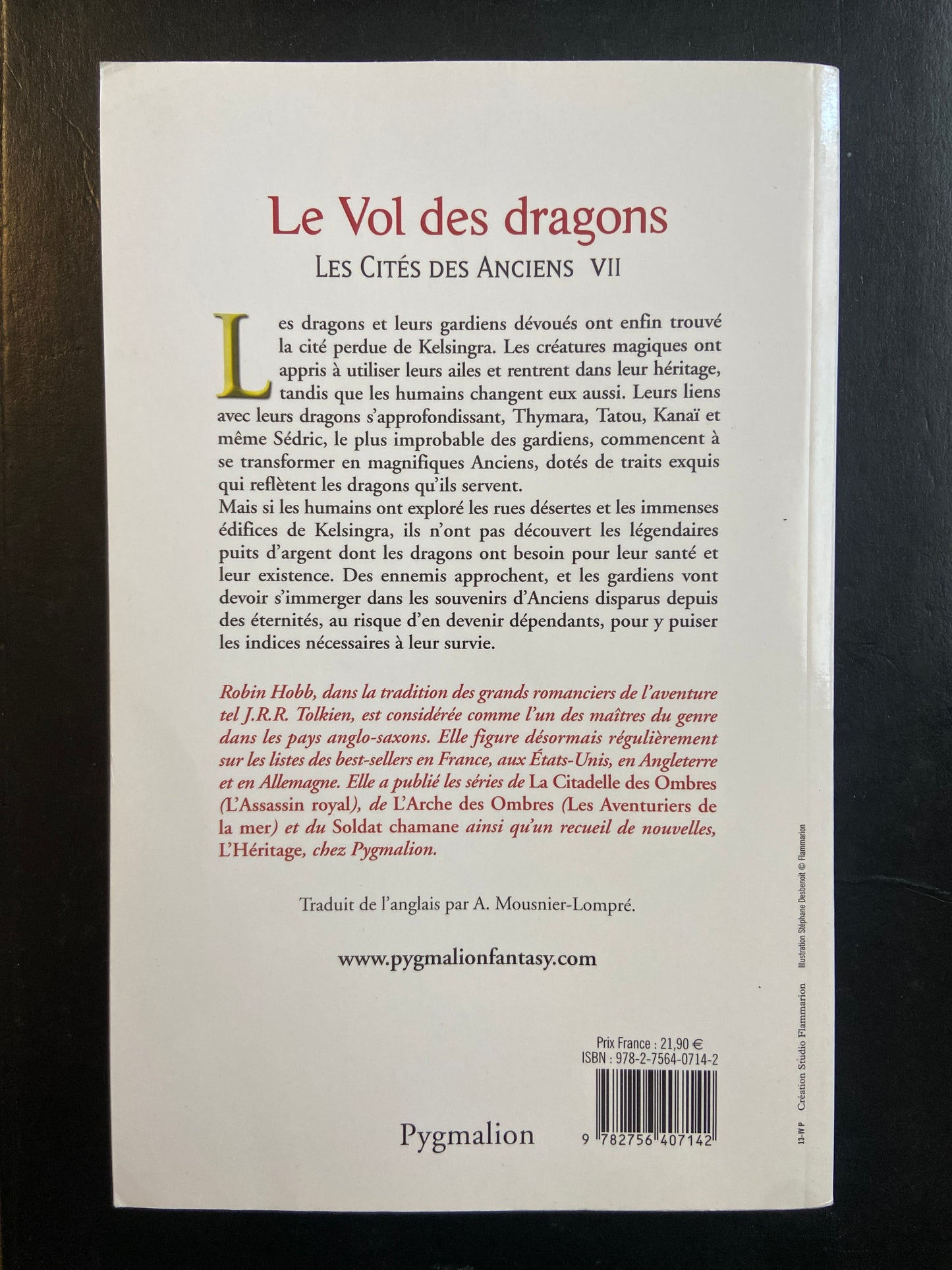 LES CITÉS DES ANCIENS - TOME 07 - LE VOL DES DRAGONS