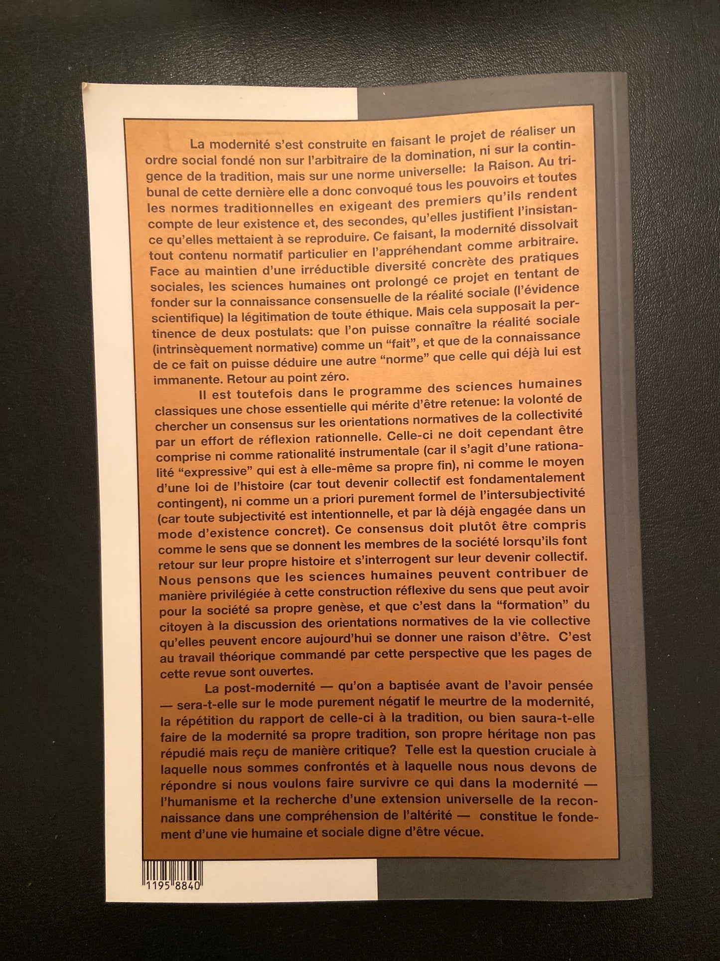 REVUE SOCIÉTÉ - 12/13 - POSTMODERNITÉ DE L'AMÉRIQUE