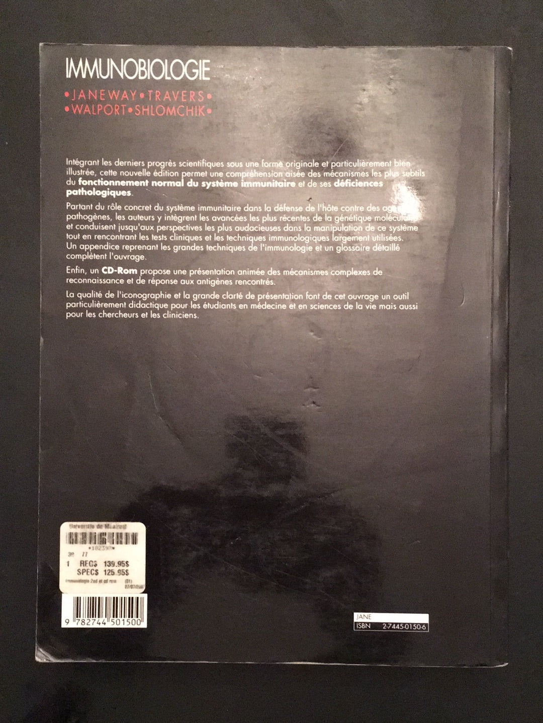 IMMUNOBIOLOGIE