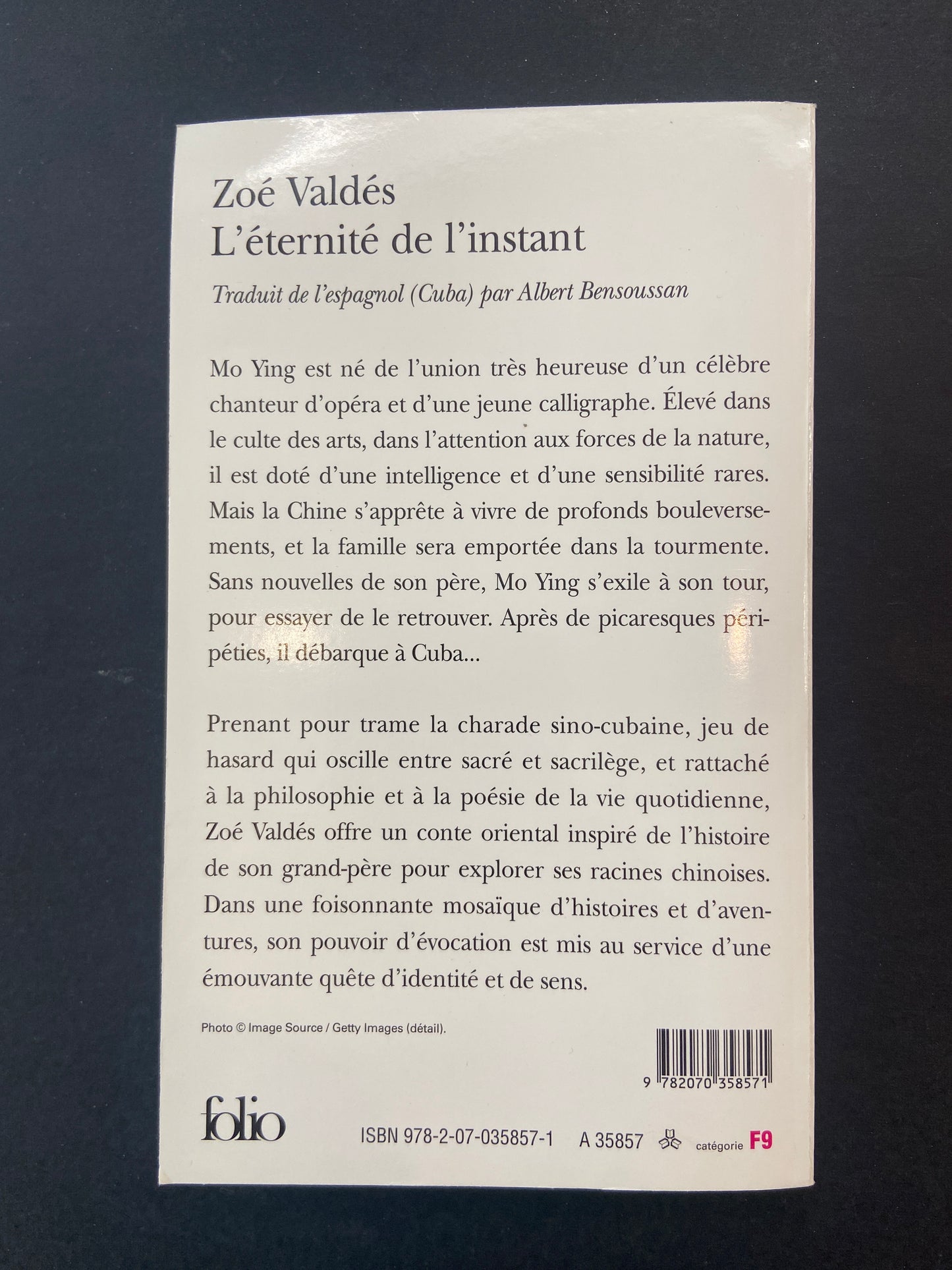 L'ÉTERNITÉ DE L'INSTANT