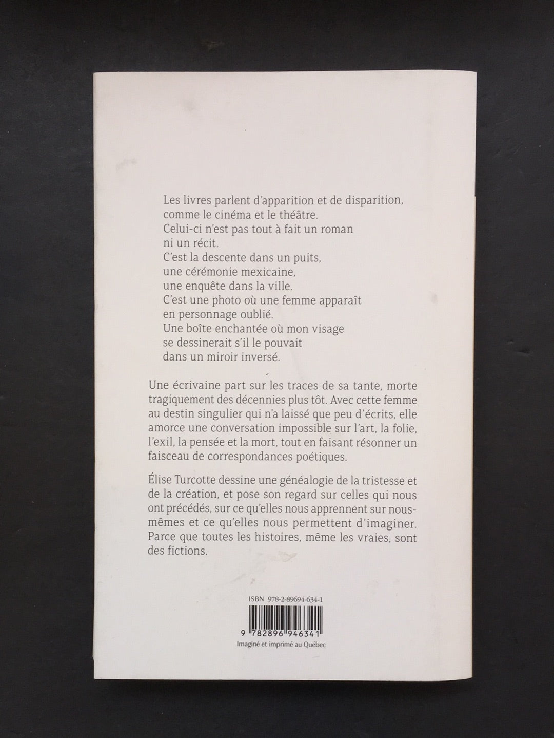 AUTOPORTRAIT D'UNE AUTRE