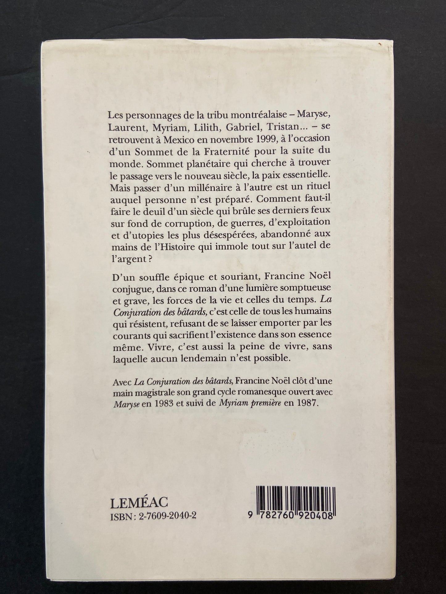 LA CONJURATIONS DES BÂTARDS