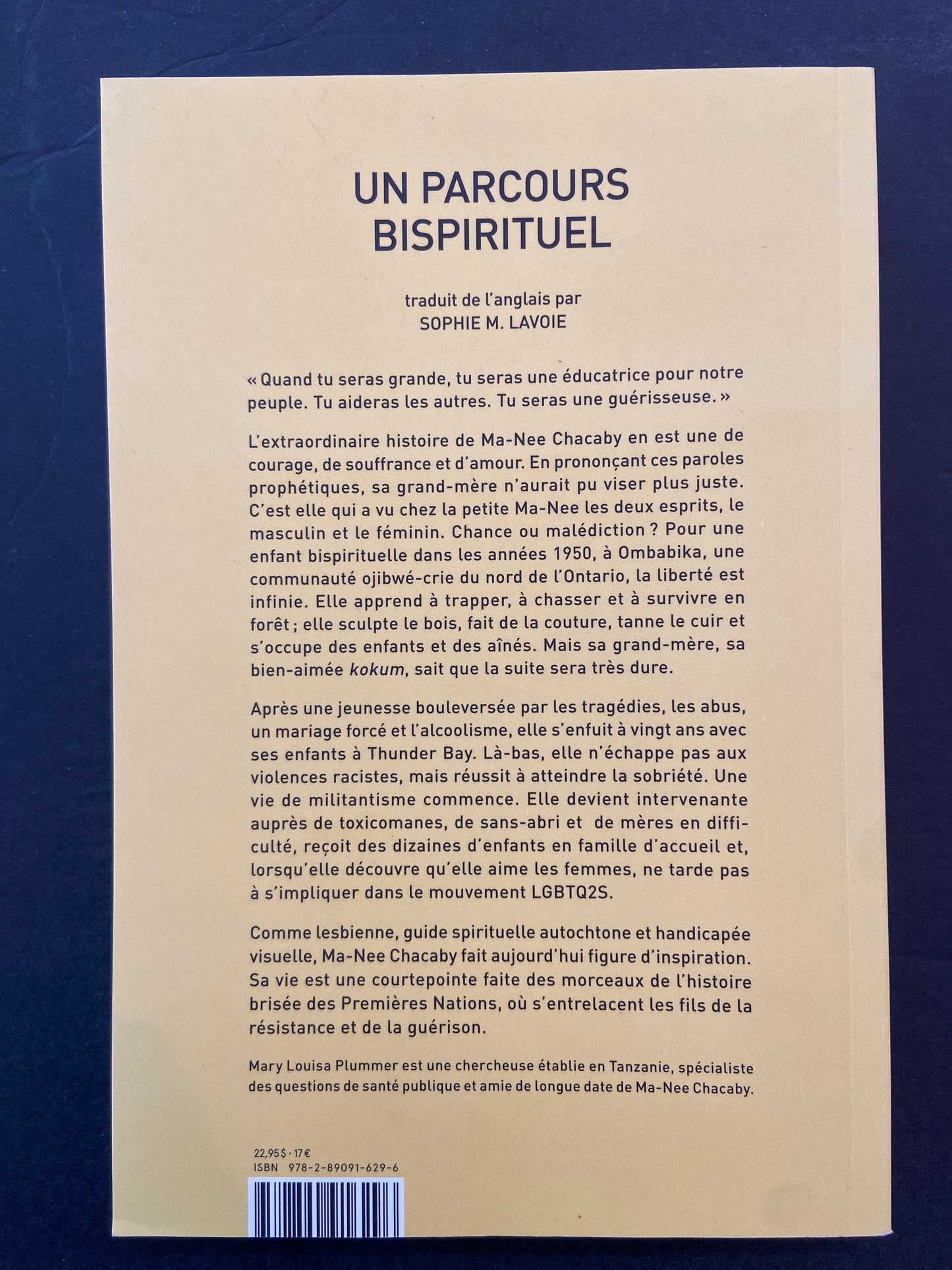 UN PARCOURS BISPIRITUEL - RÉCIT D'UNE AÎNÉE OJIBWÉ-CRIE LESBIENNE