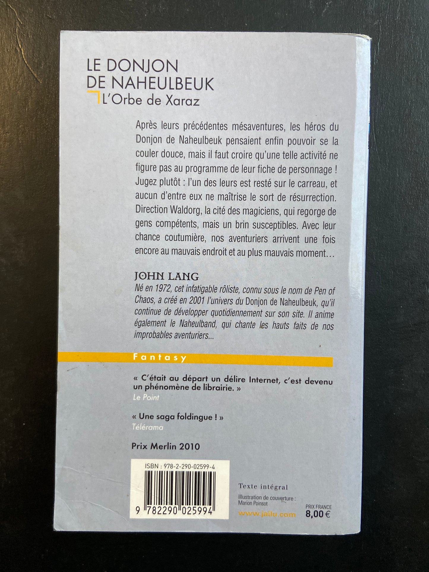 LE DONJON DE NAHEULBEUK - TOME 02 - L'ORBE DE XARAZ