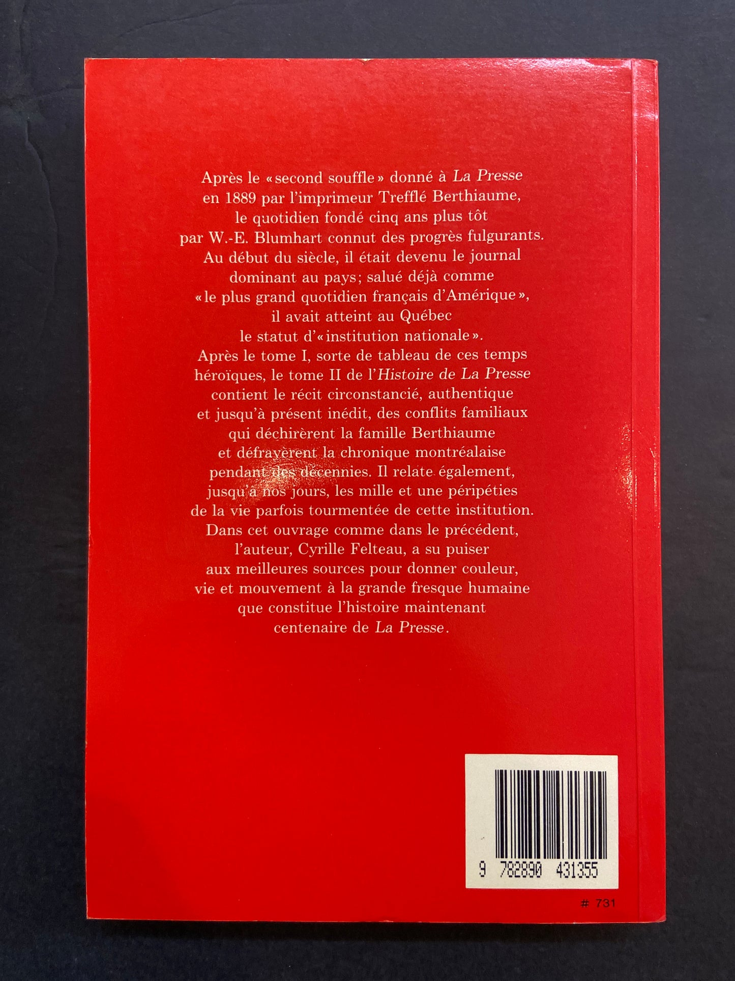 HISTOIRE DE LA PRESSE - TOME 01 ET 02