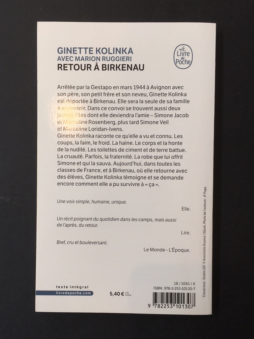 RETOUR À BIRKENAU
