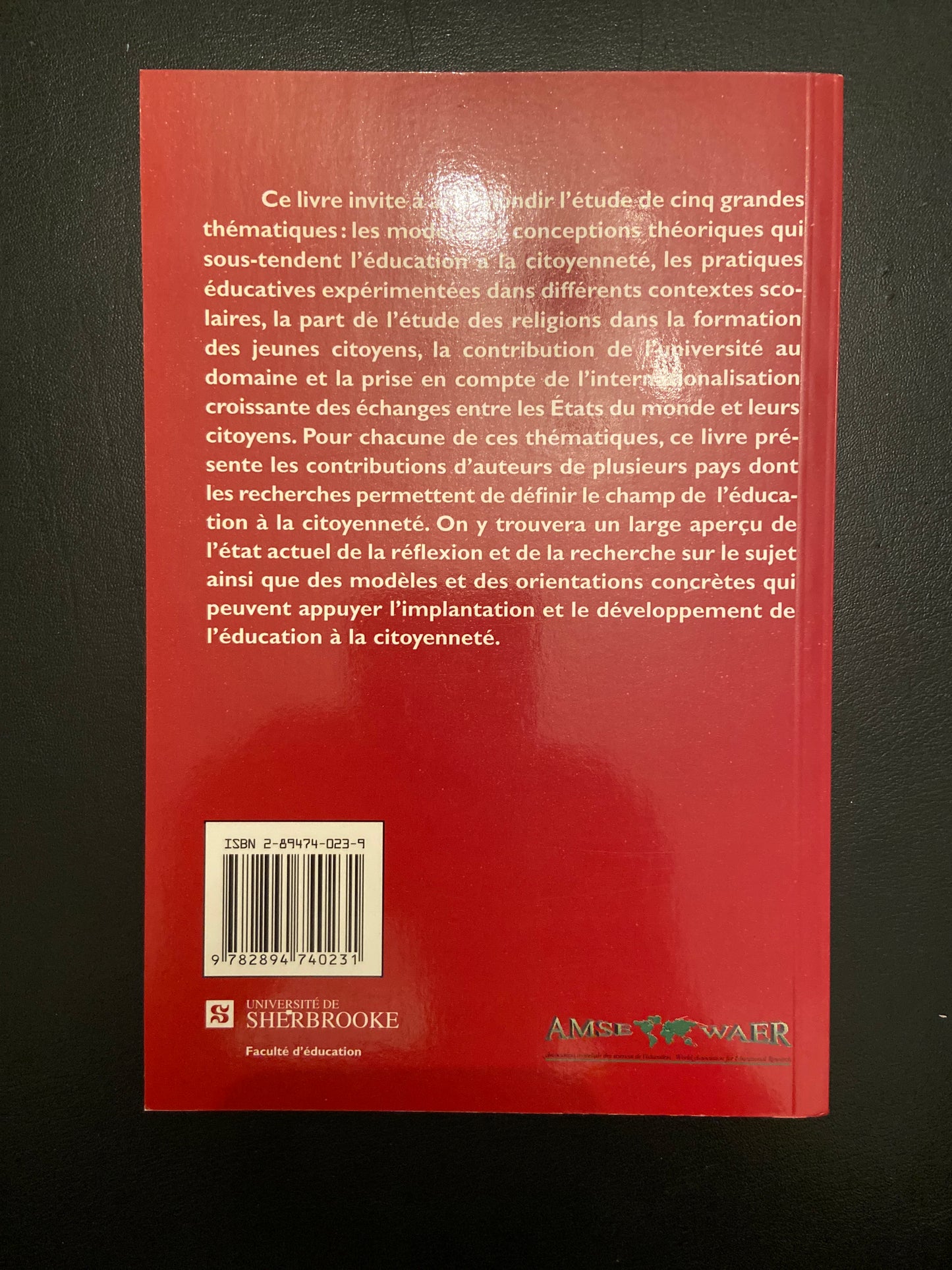 L'ÉDUCATION À LA CITOYENNETÉ