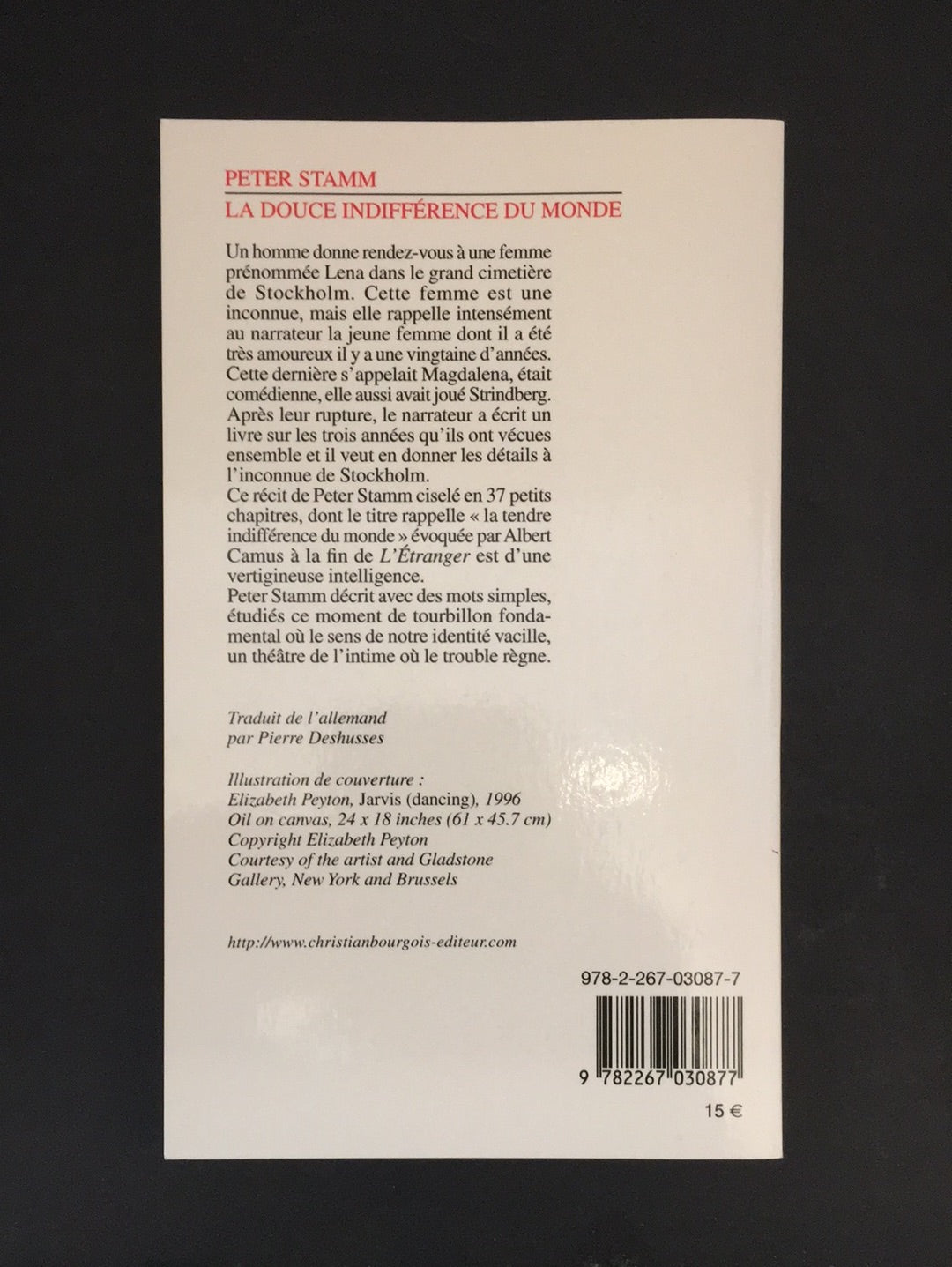 LA DOUCE INDIFFÉRENCE DU MONDE