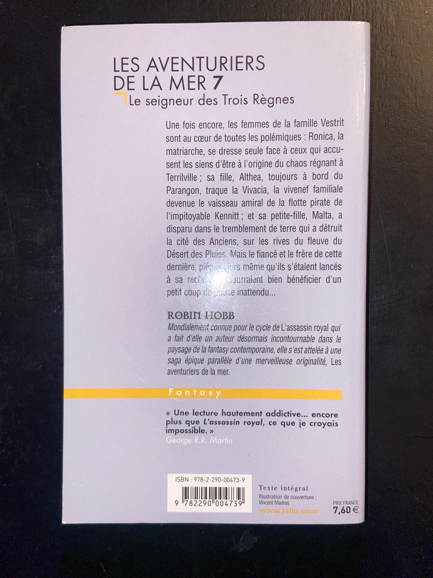 LES AVENTURIERS DE LA MER - T.07 - LE SEIGNEUR DES TROIS RÈGNES