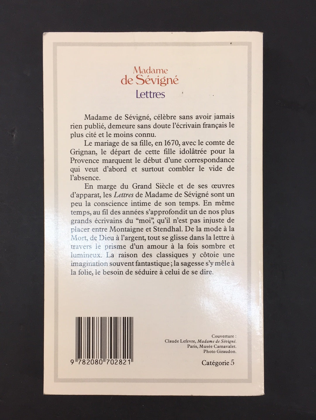 LETTRES