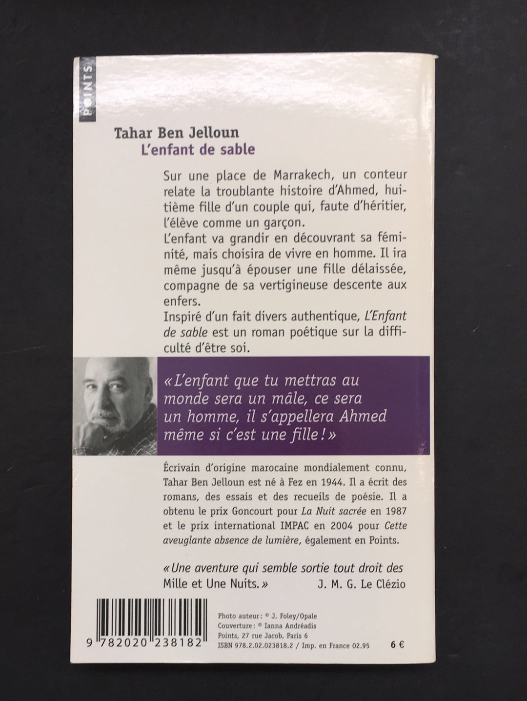 L'ENFANT DE SABLE