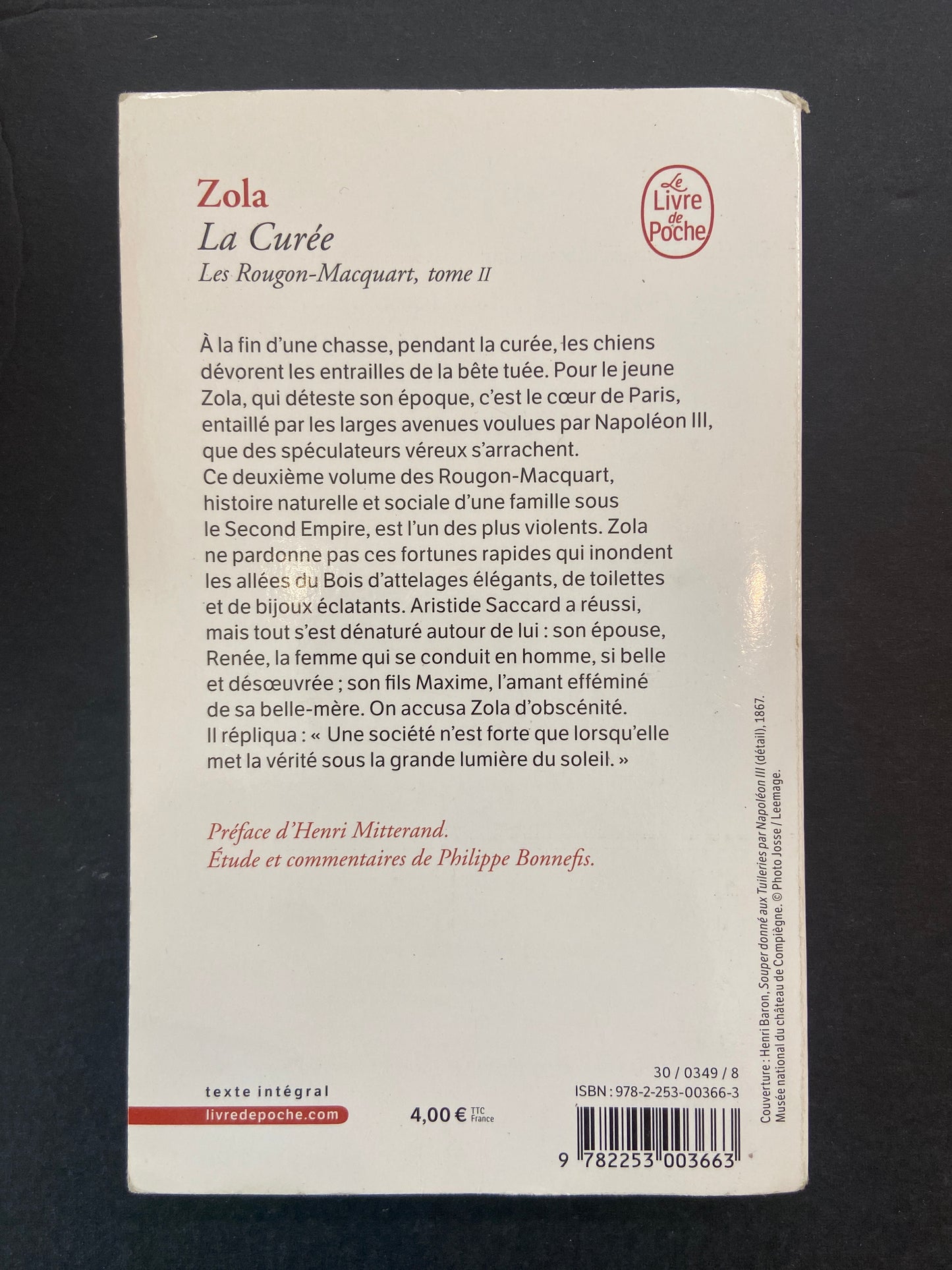 LES ROUGON-MACQUART - TOME 02 - LA CURÉE
