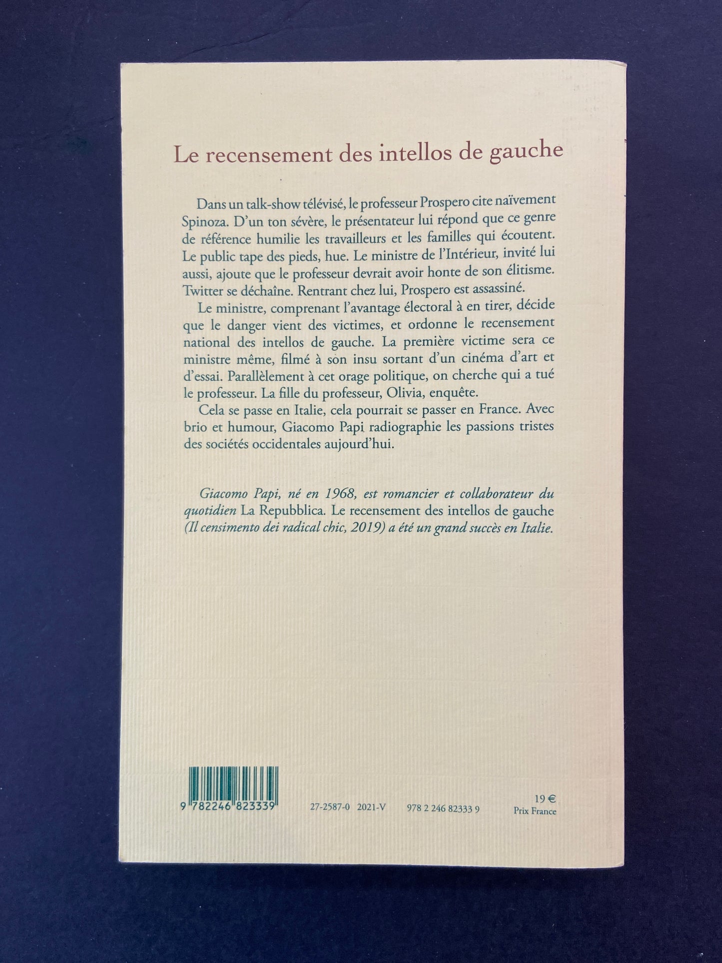 LE RECENSEMENT DES INTELLOS DE GAUCHE