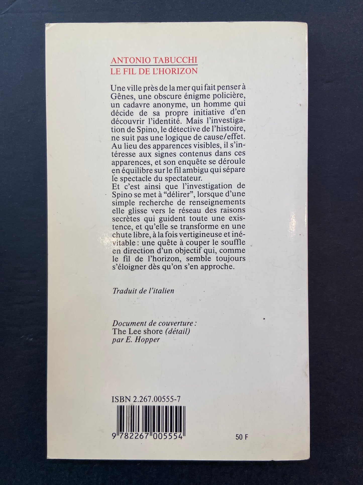LE FIL DE L'HORIZON