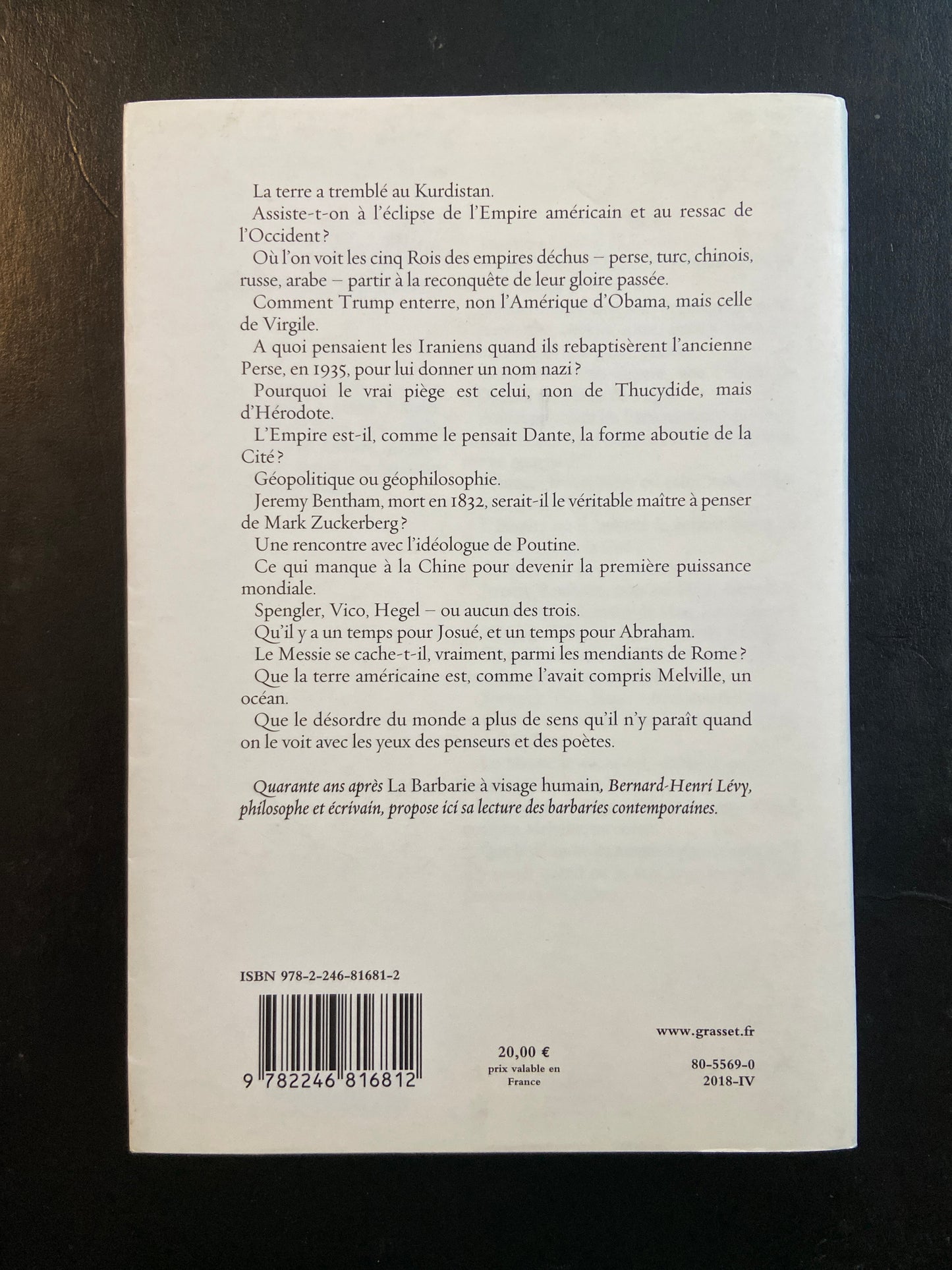 L' EMPIRE ET LES CINQ ROIS