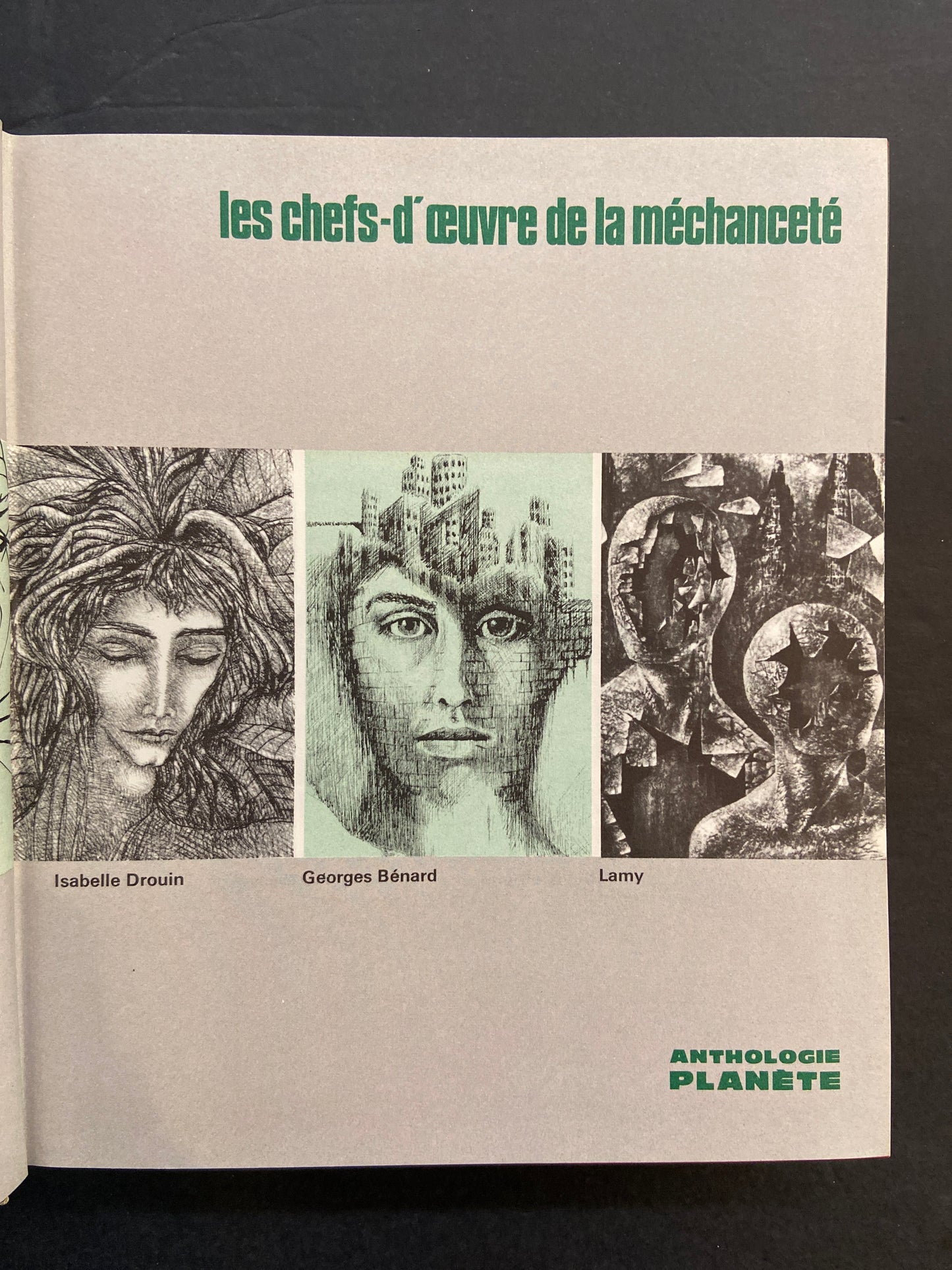 LES CHEFS-D'OEUVRE DE LA MÉCHANCETÉ (ANTHOLOGIE)
