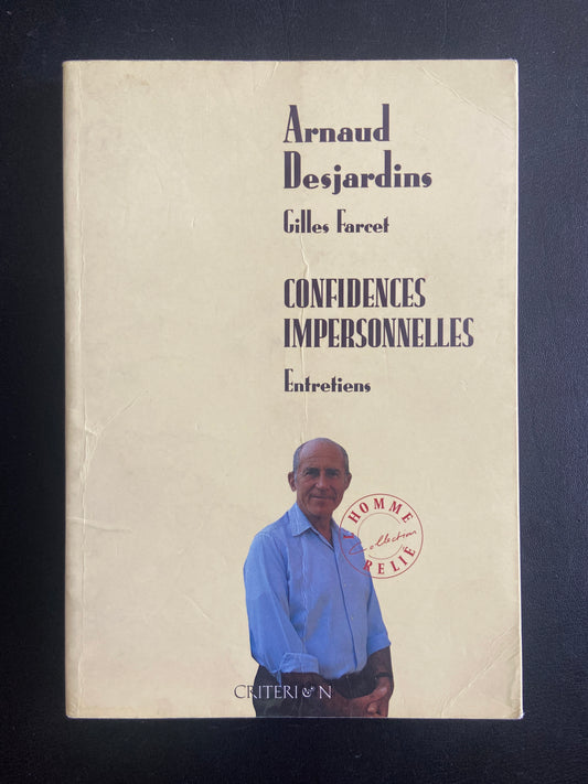 CONFIDENCES IMPERSONNELLES