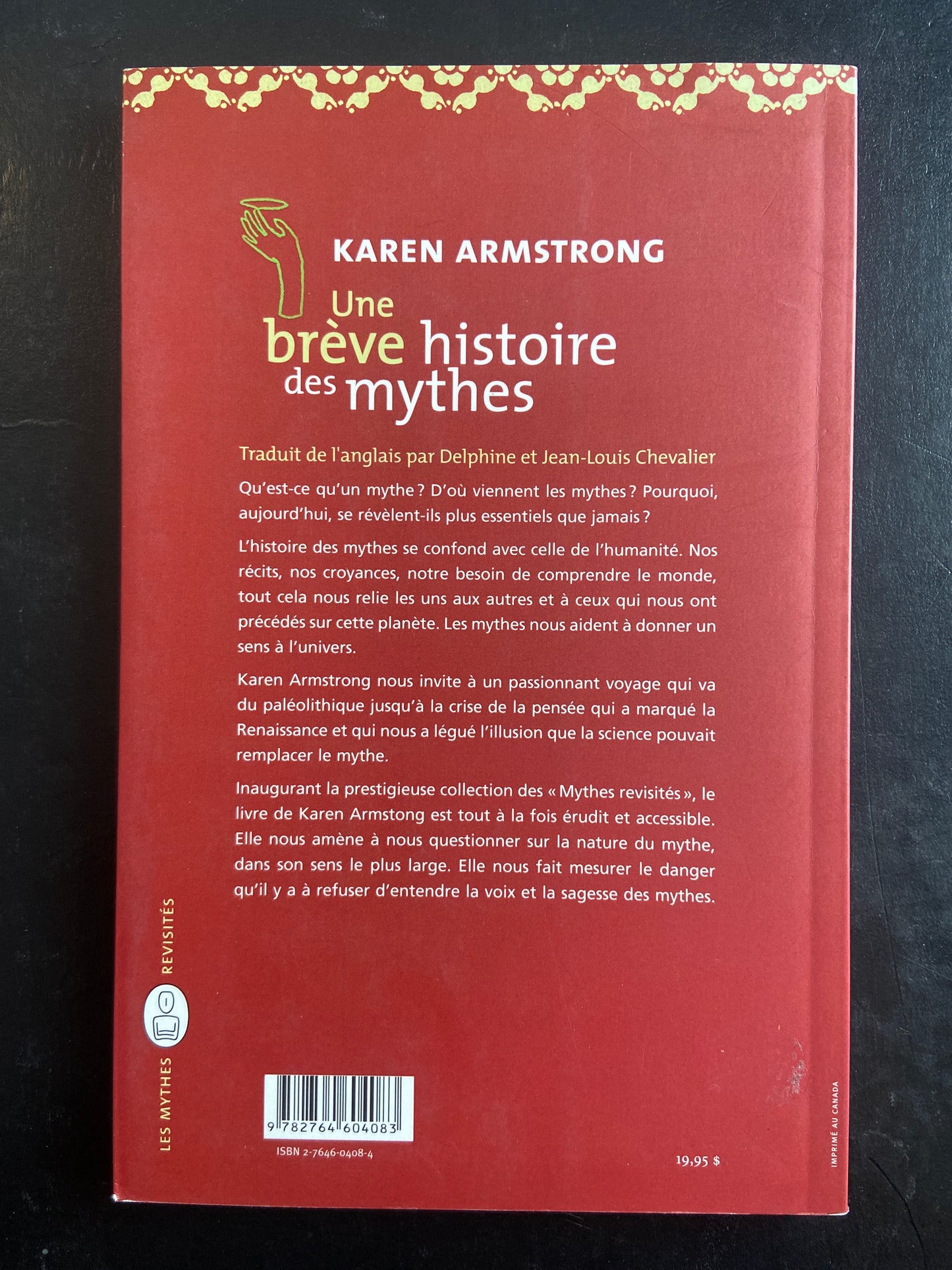 UNE BRÈVE HISTOIRE DES MYTHES
