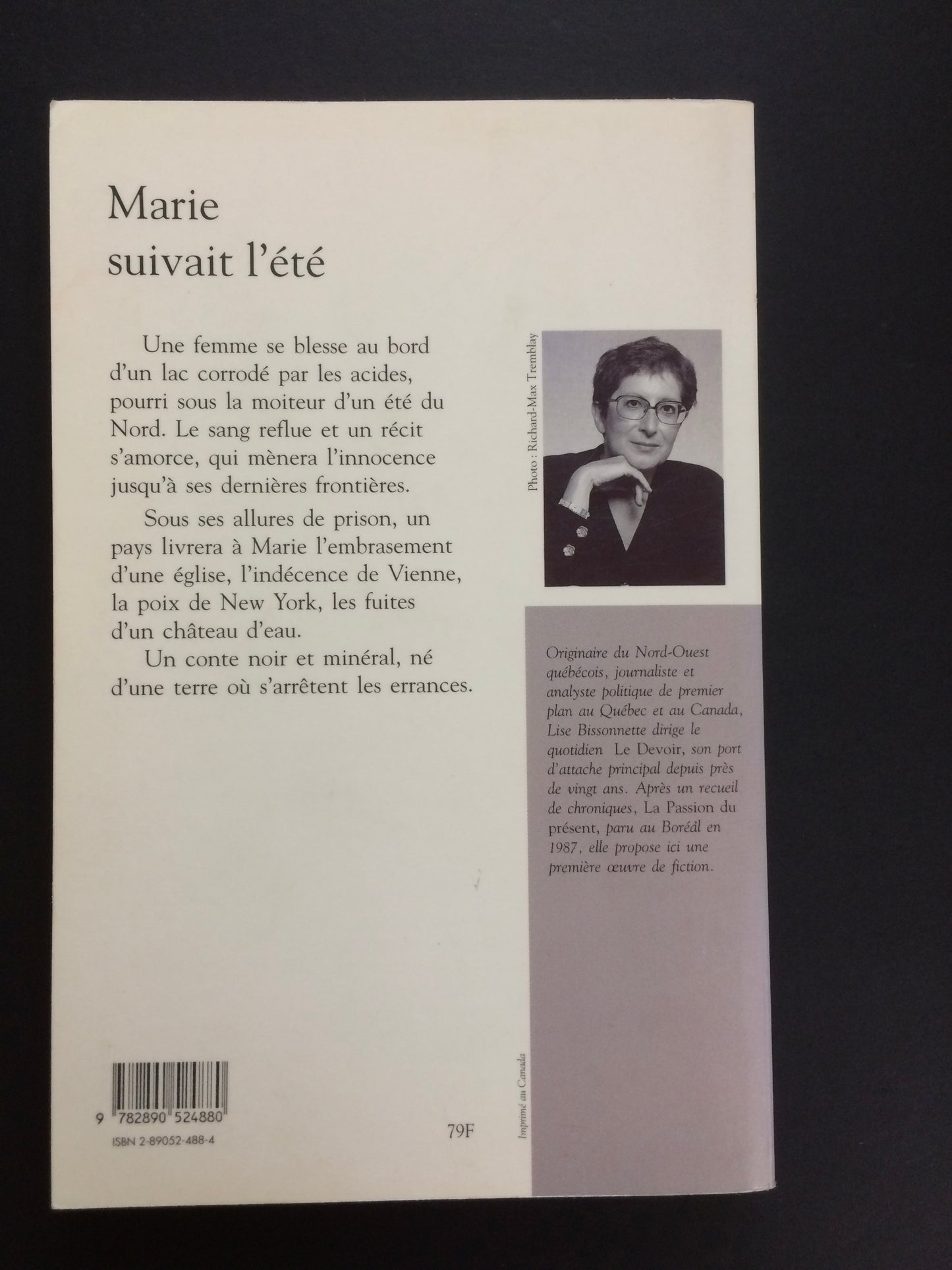 MARIE SUIVAIT L'ÉTÉ