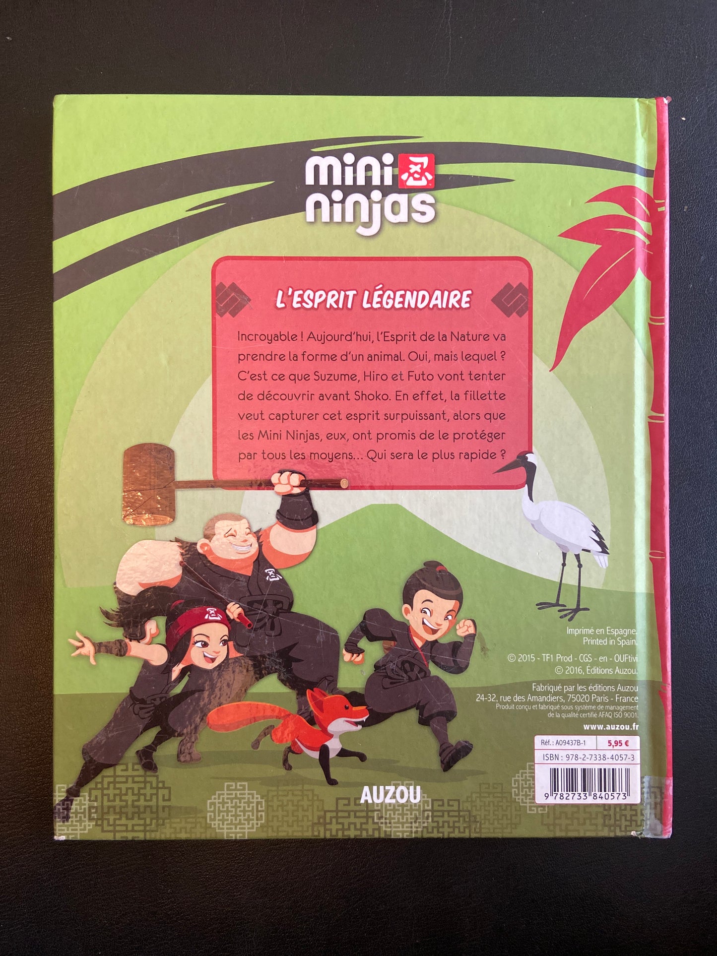 MINI NINJAS T.02 L'ESPRIT LÉGENDAIRE