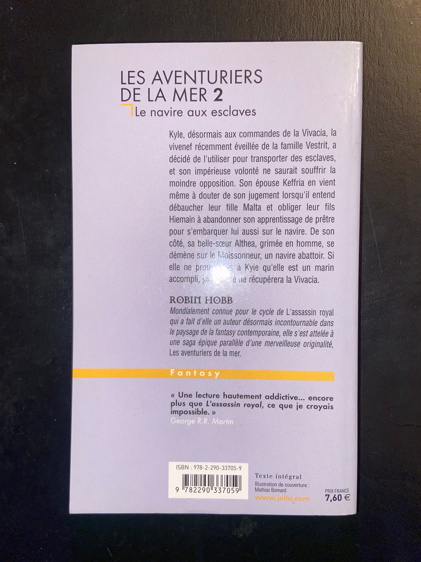 LES AVENTURIERS DE LA MER - T.02 - LE NAVIRE AUX ESCLAVES