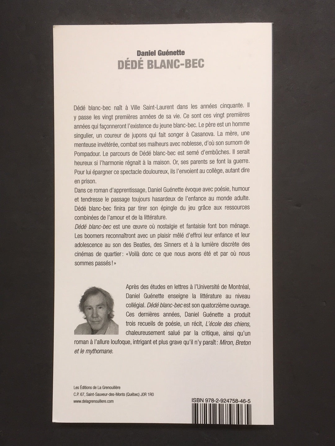DÉDÉ BLANC-BEC