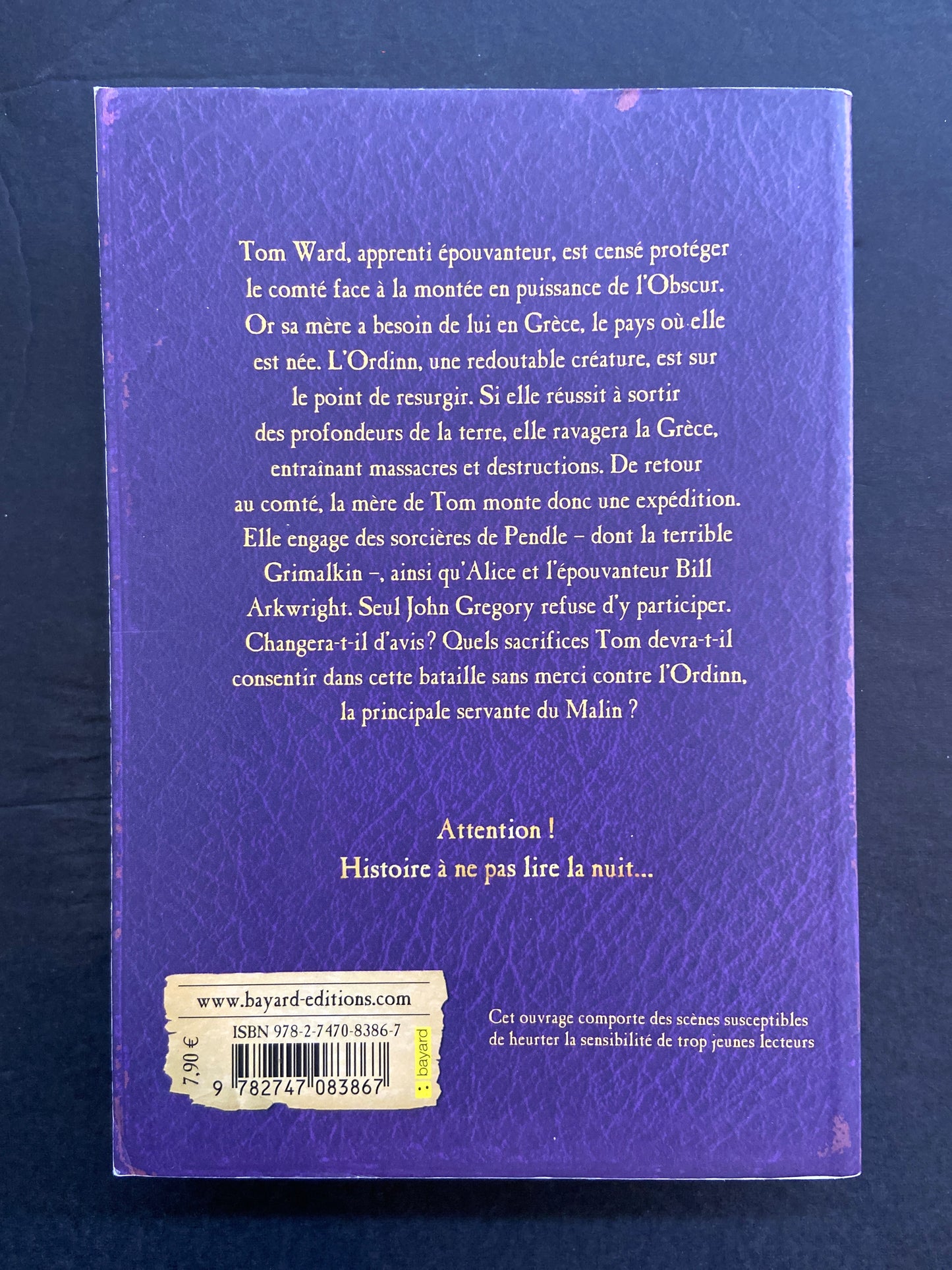 L'ÉPOUVANTEUR - T.06 LE SACRIFICE DE L'ÉPOUVANTEUR