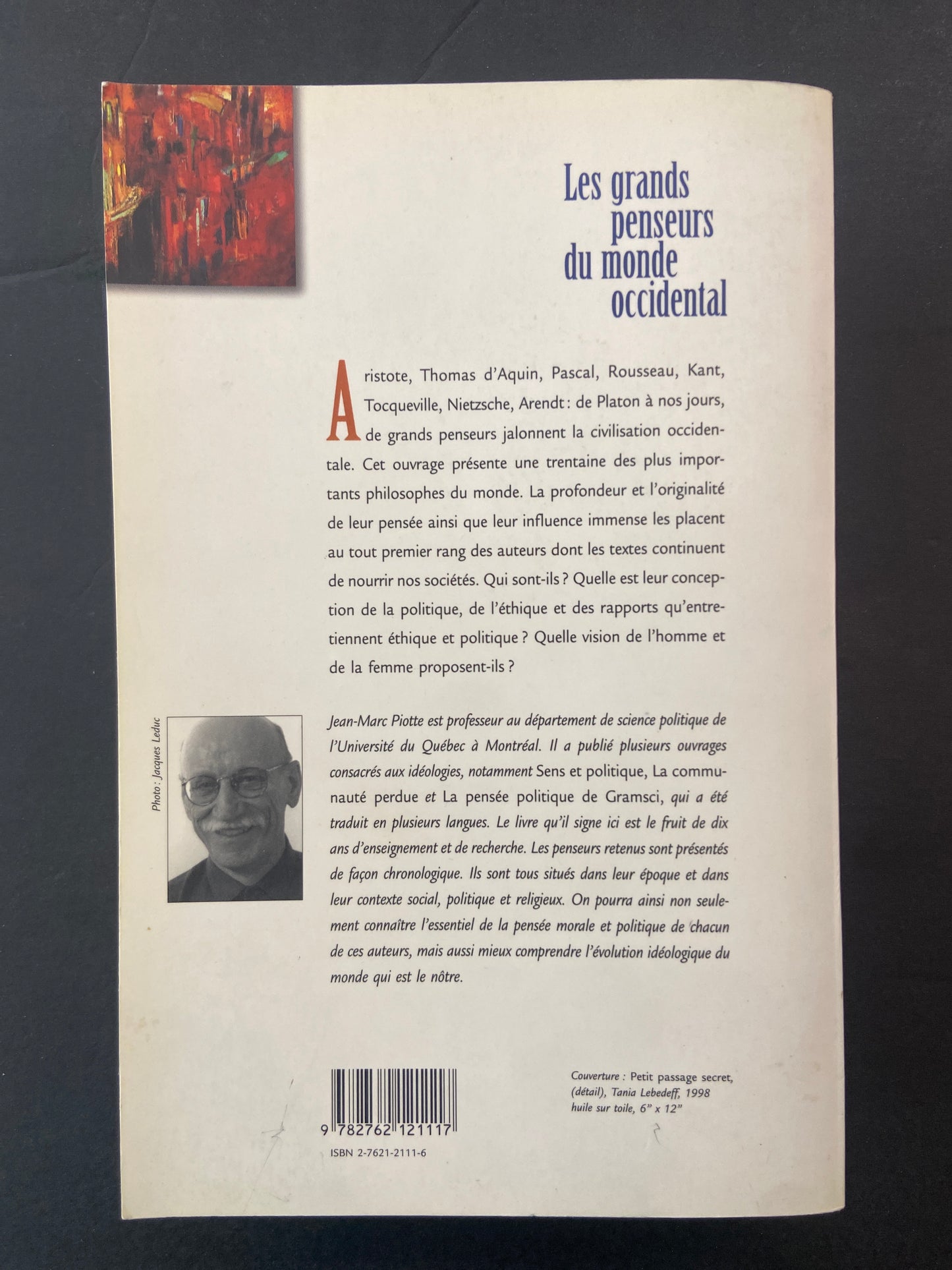 LES GRANDS PENSEURS DU MONDE OCCIDENTAL