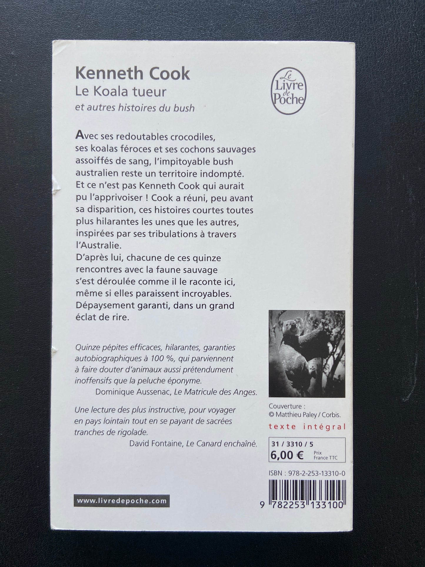 LE KOALA TUEUR ET AUTRES HISTOIRES DU BUSH