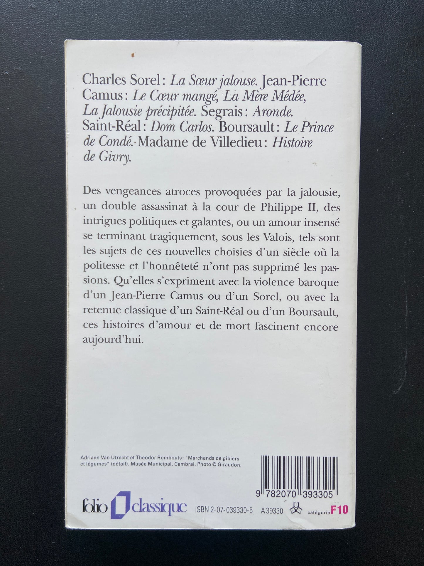 DOM CARLOS ET AUTRES NOUVELLES FRANÇAISES DU XVIIE SIÈCLE