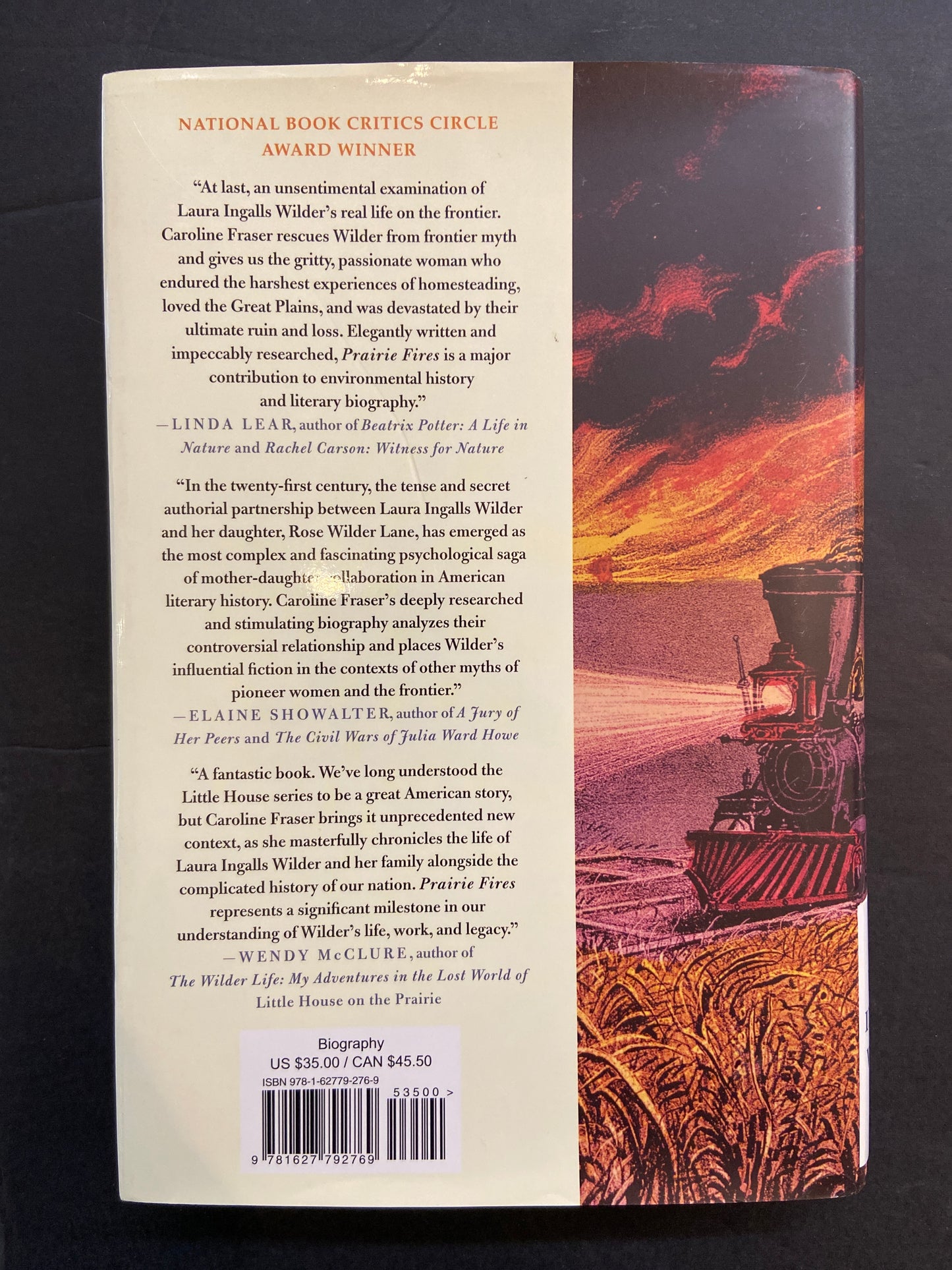 PRAIRIE FIRES - THE AMERICAN DREAMS OF LAURA INGALIS WILDER
