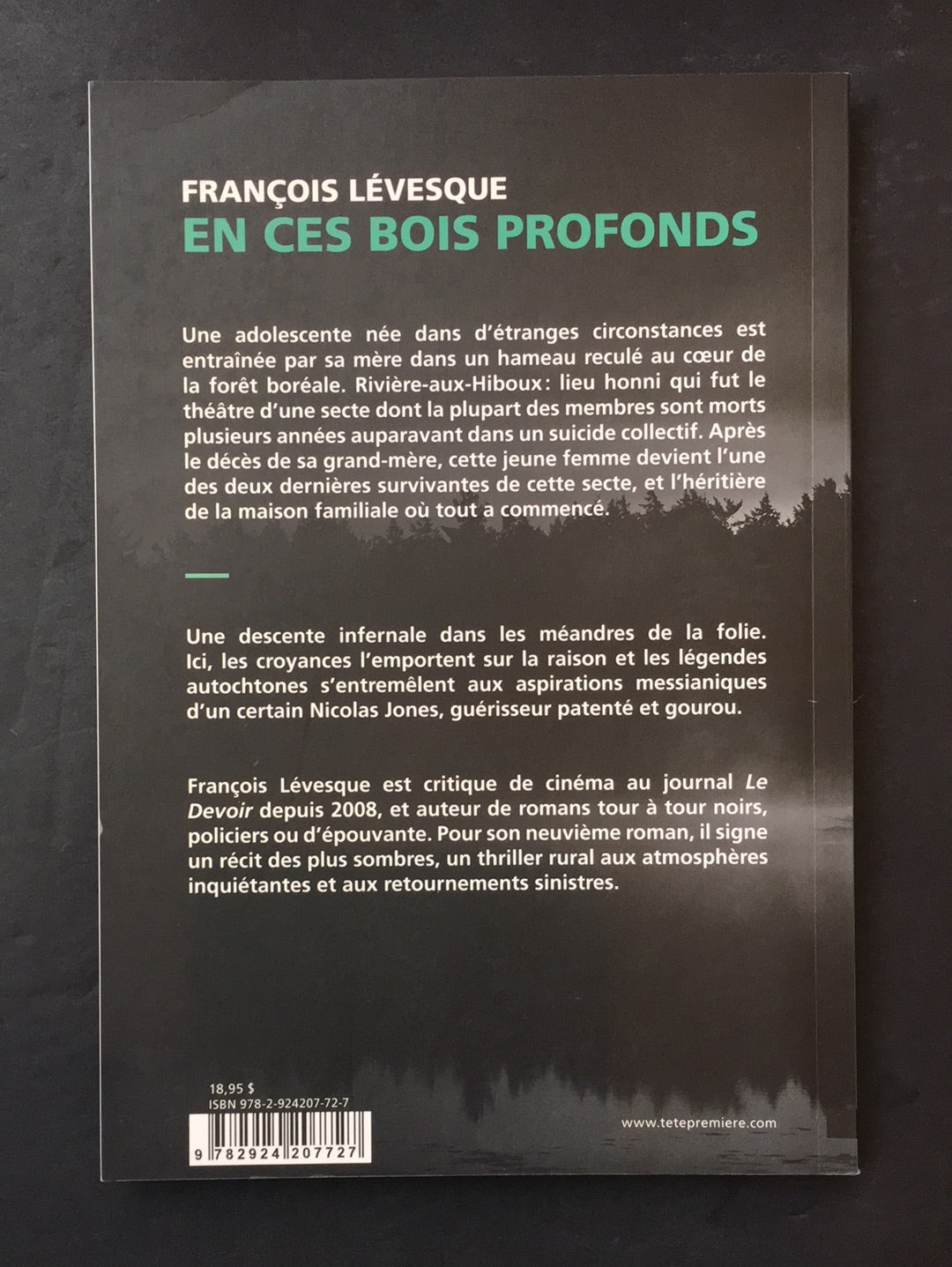 EN CES BOIS PROFONDS