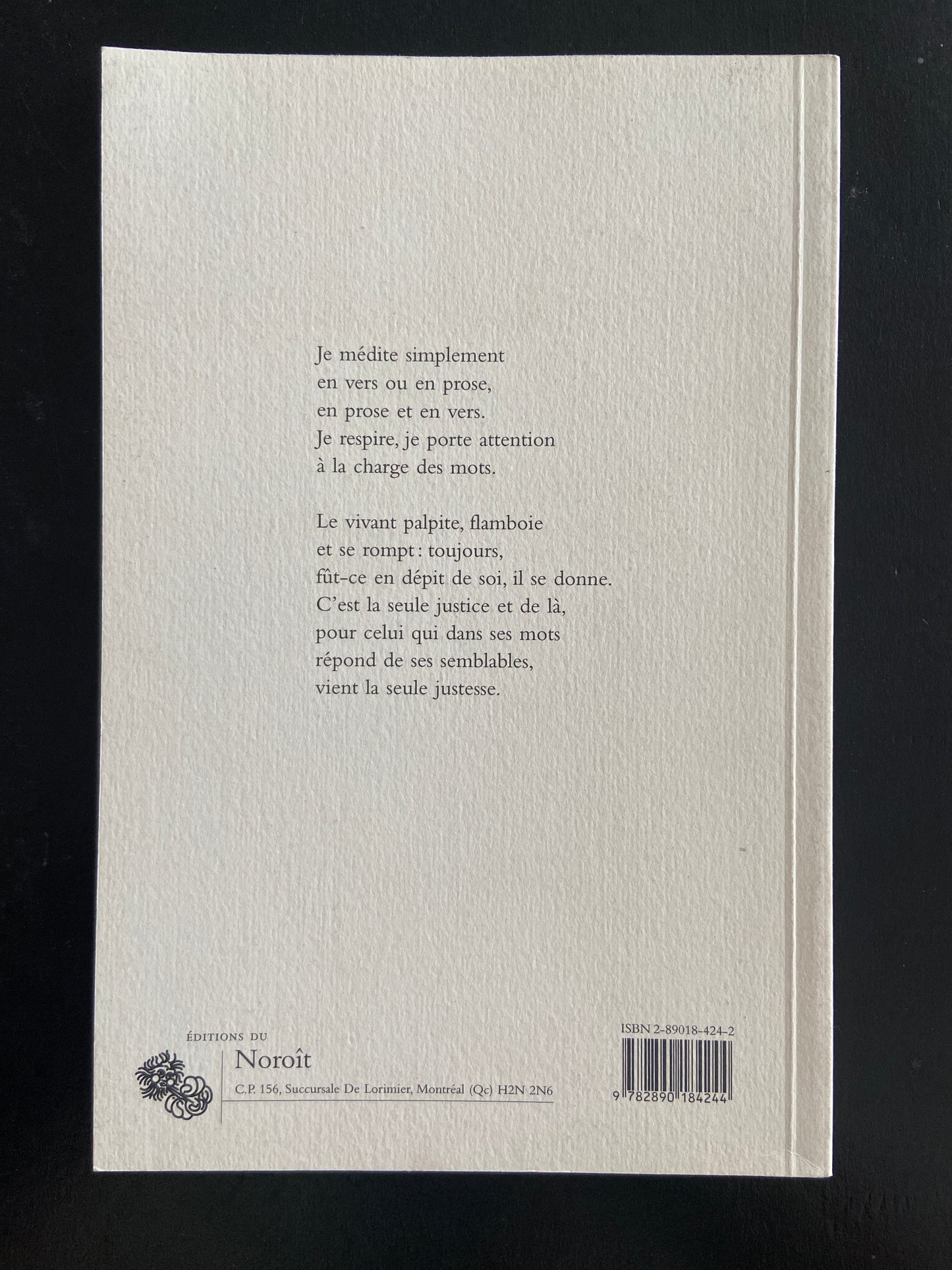 INTIME FAIBLESSE DES MORTELS