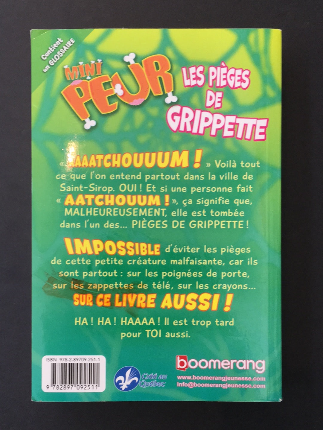 MINI PEUR - LES PIÈGES DE GRIPETTE