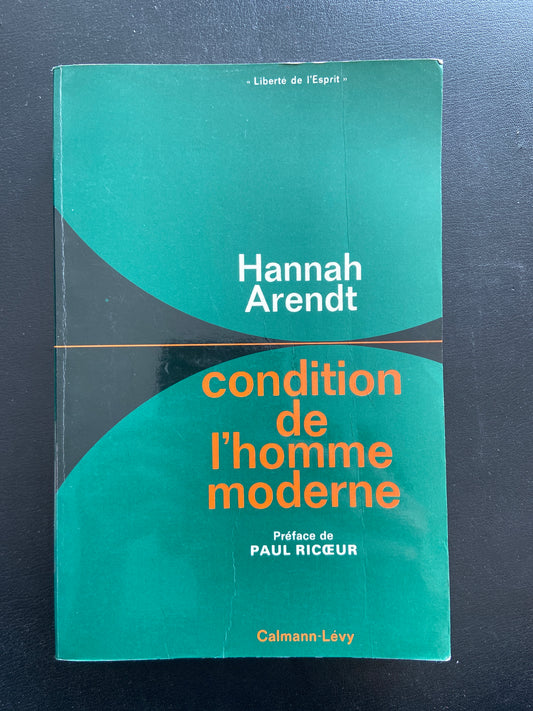 CONDITION DE L'HOMME MODERNE
