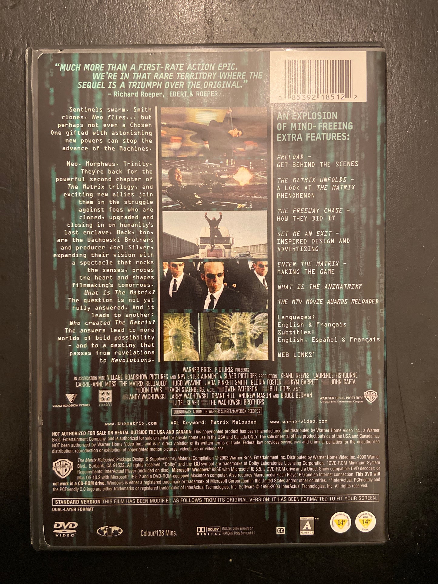 MATRIX RELOADED