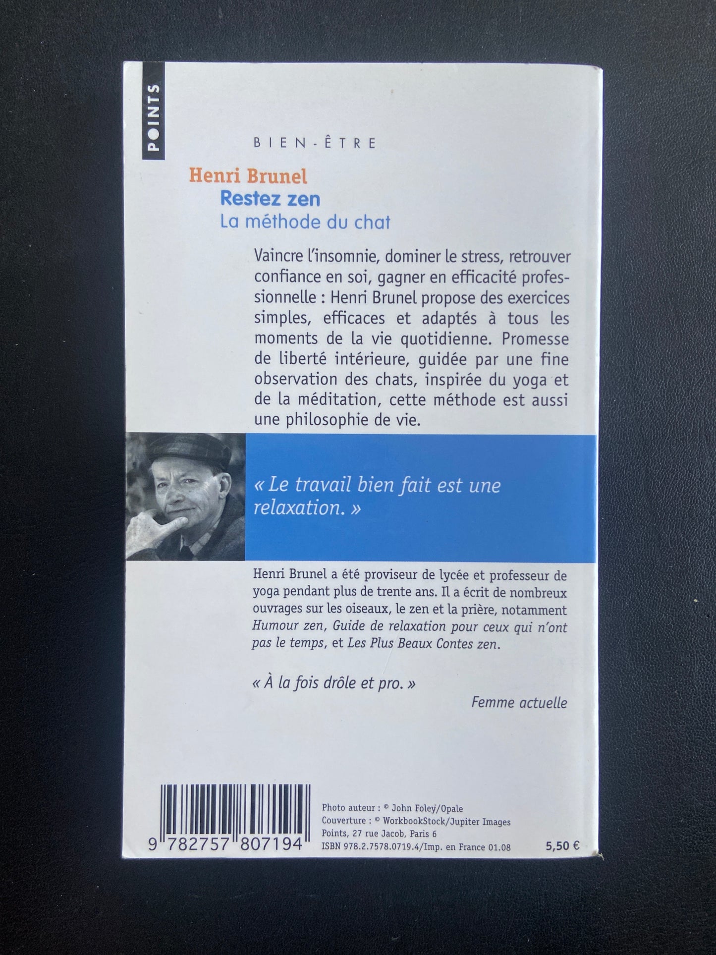 RESTEZ ZEN - LA MÉTHODE DU CHAT