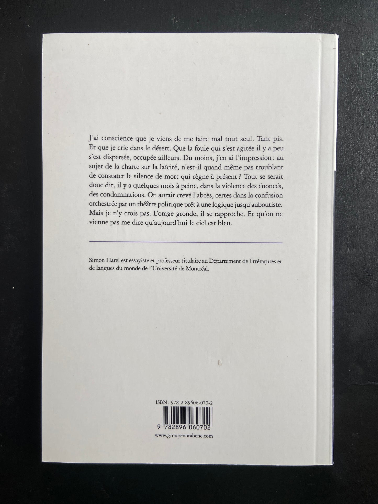 FOUTUE CHARTE - JOURNAL DE MAUVAISE HUMEUR